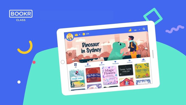 BOOKR Kids: interaktív alkalmazás a hivatalos tankönyvlistán