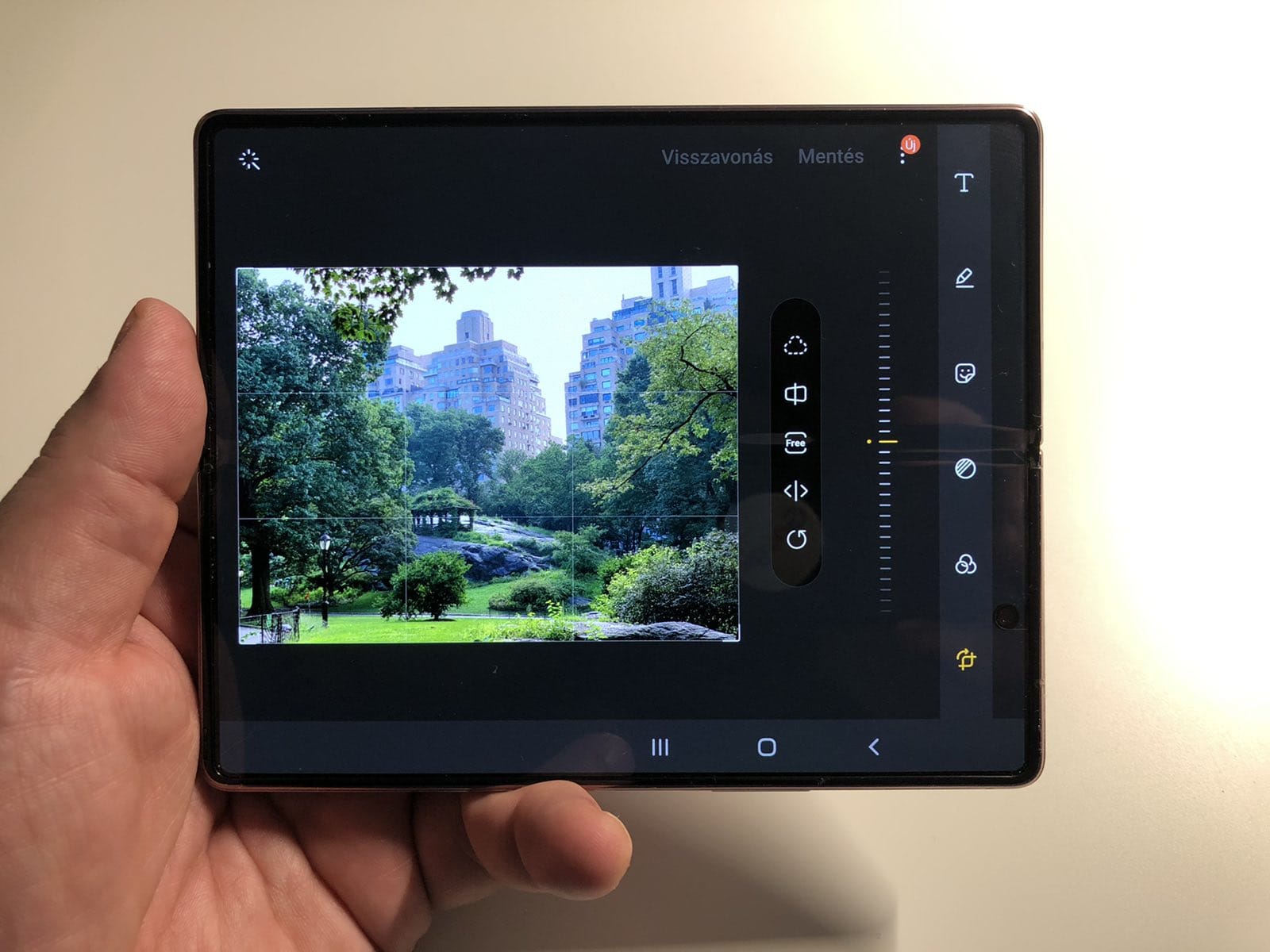 hajtogatható mobil Samsung Galaxy Z Fold2