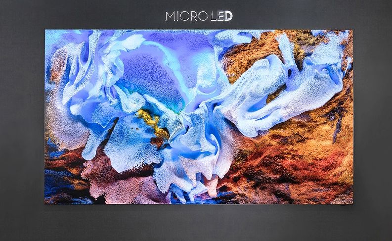 MicroLED tv