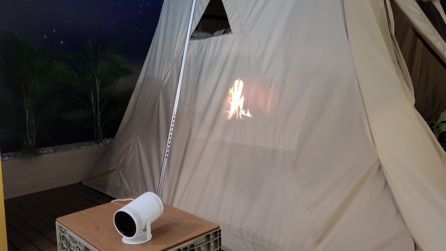 samsung the freestyle hordozható projektor