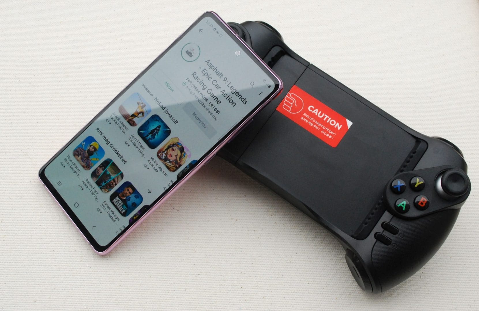 Samsung Glap gamer szett