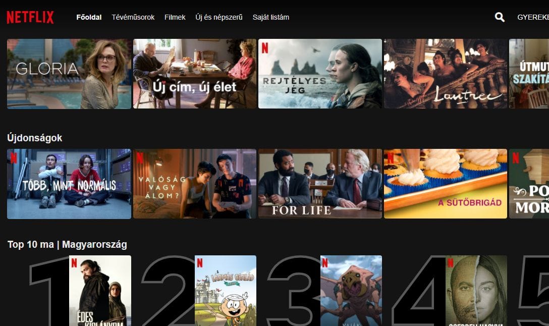 netflix filmek