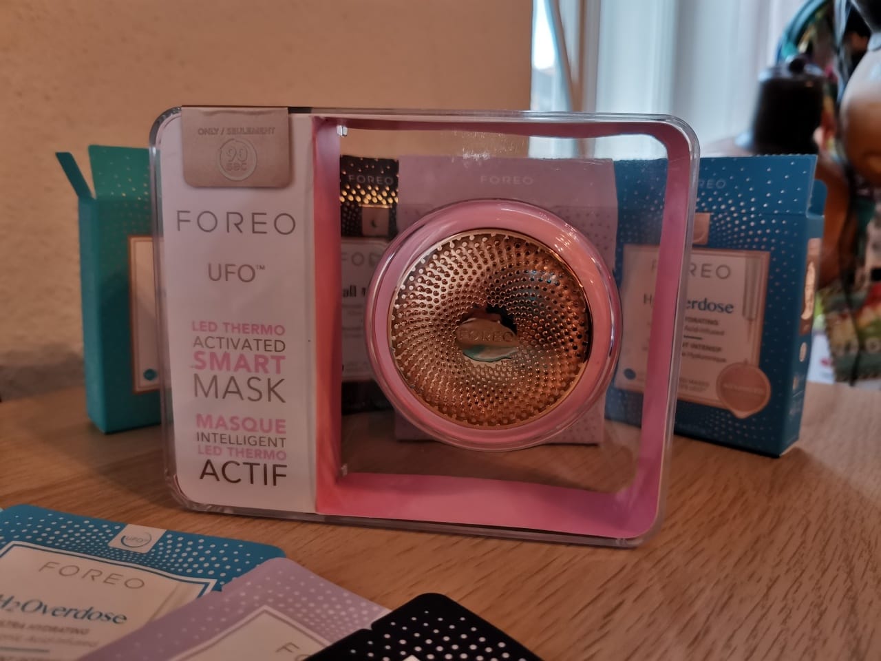 Foreo UFO és a hozzá tartozó maszkok