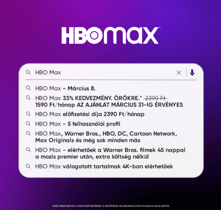 hbo max magyarországon