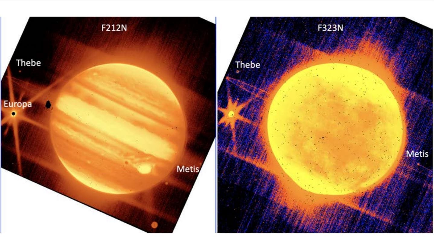 james webb jupiter