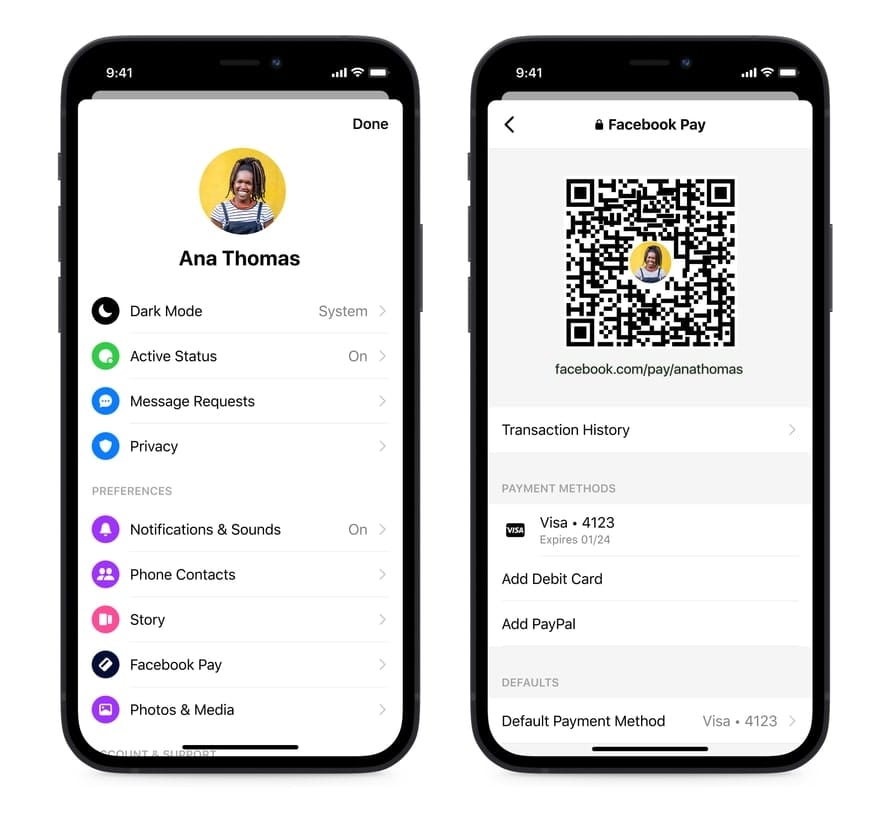 messenger chattémák
