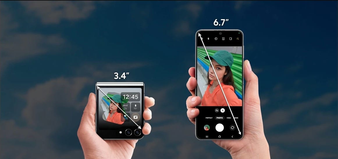 Samsung Galaxy Z Flip5-front