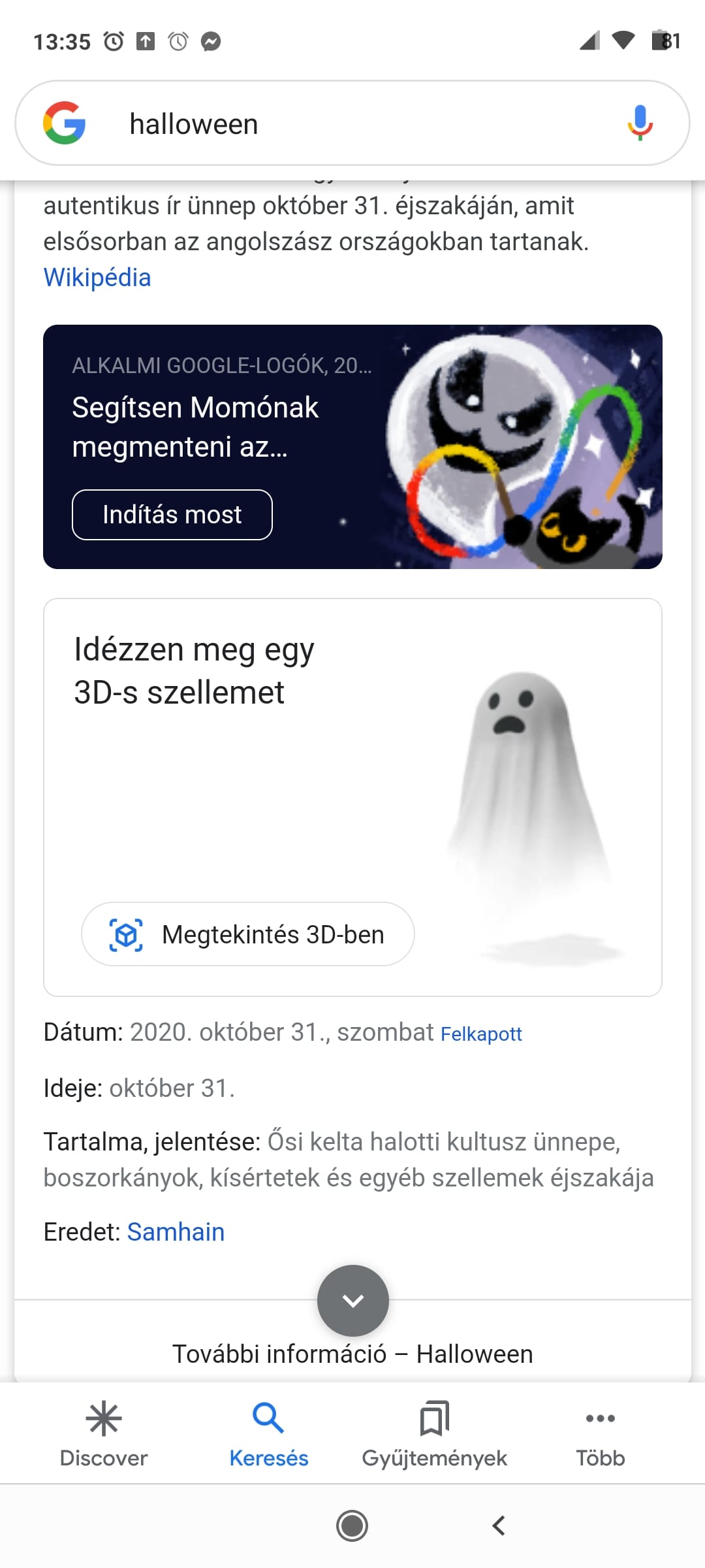 google halloween
