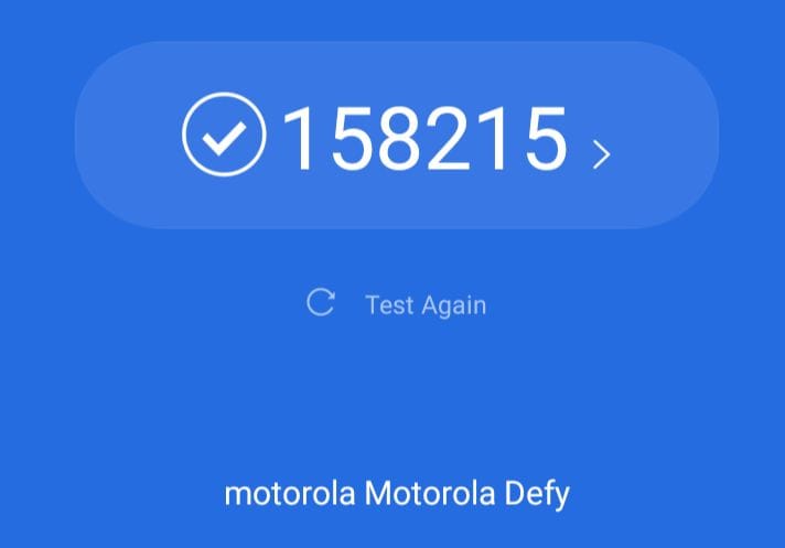 antutu motorola defy