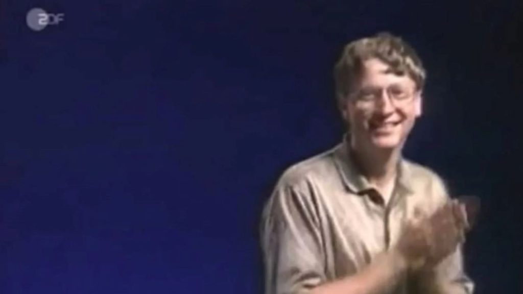 bill gates tánc