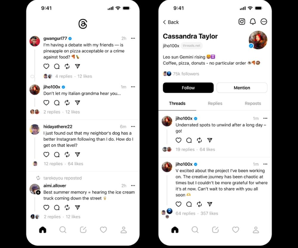 Facebook Thread