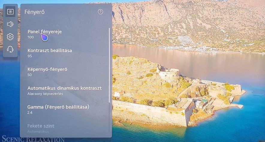 LG tv beállítás