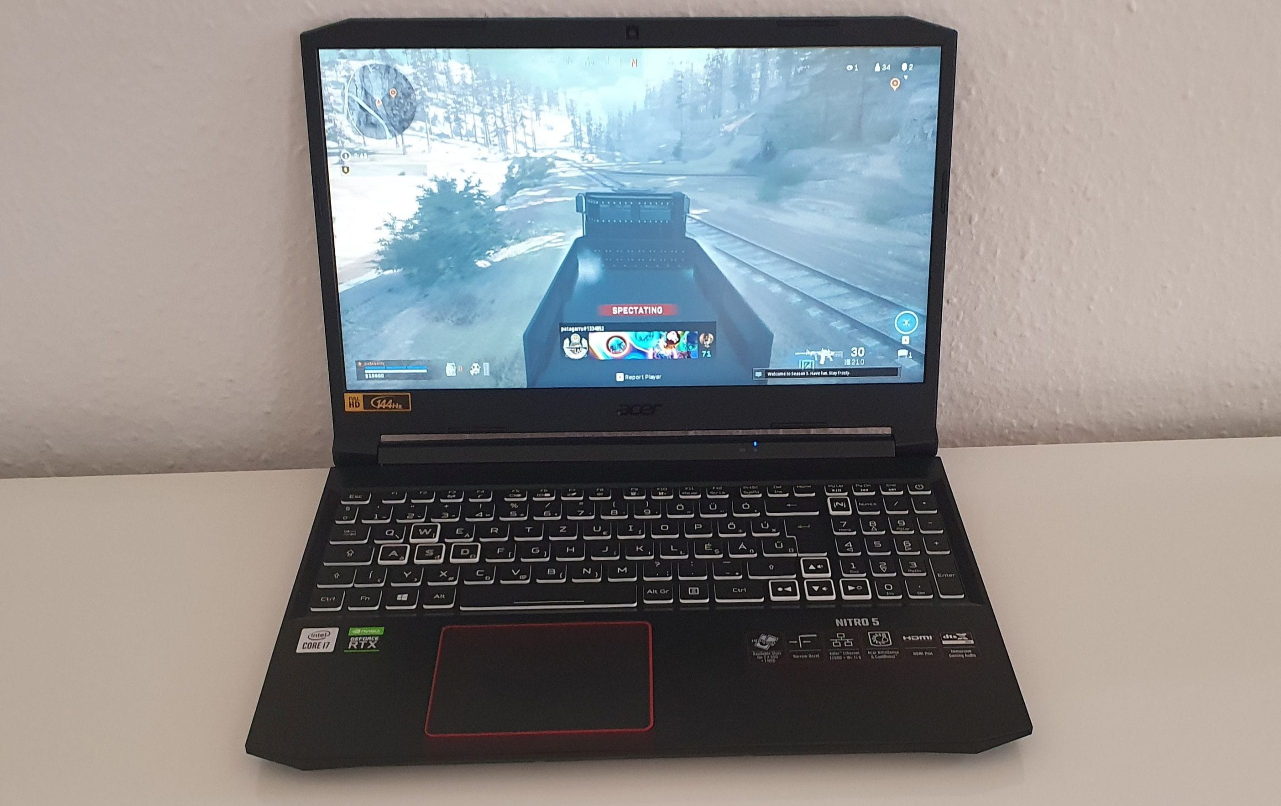 nitro 5 teszt