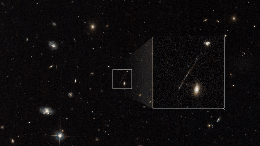 hubble fekete lyuk