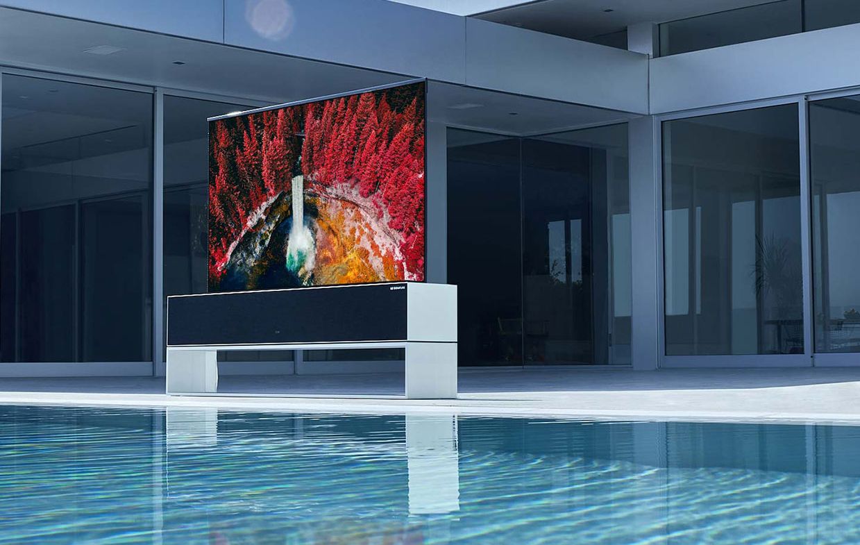 Feltekerhető tv