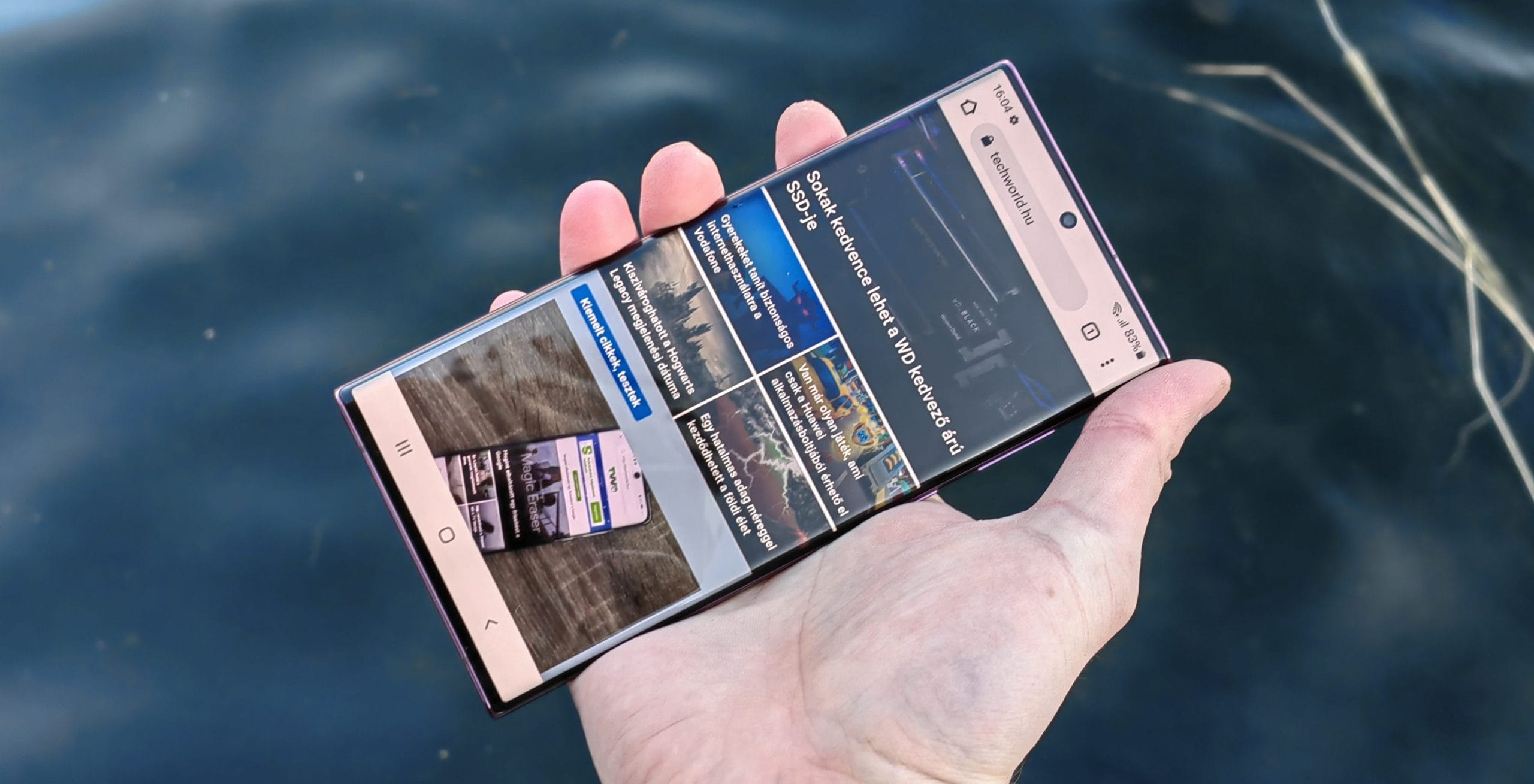 Samsung S22 Ultra teszt