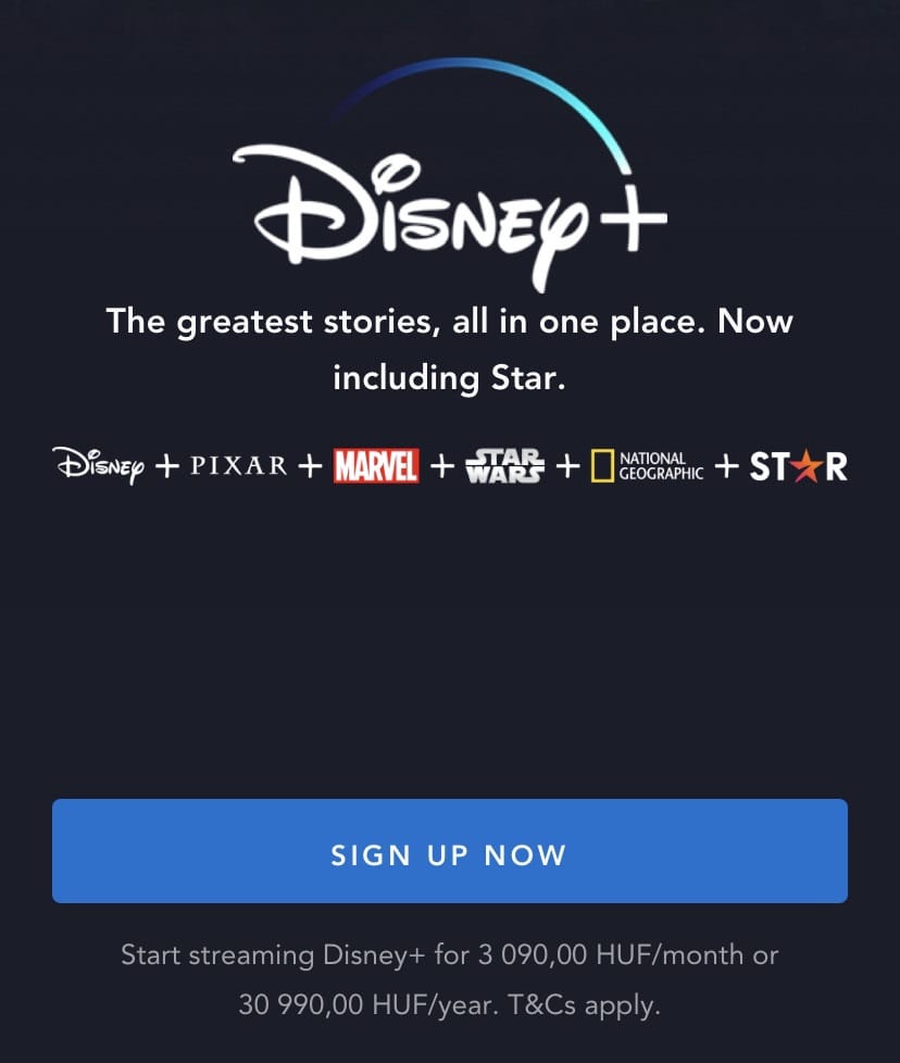 disney+ mennyibe fog kerülni