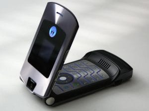 butatelefon, motorola razr