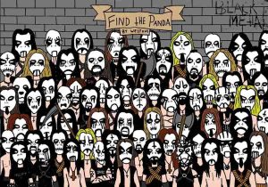 metal panda