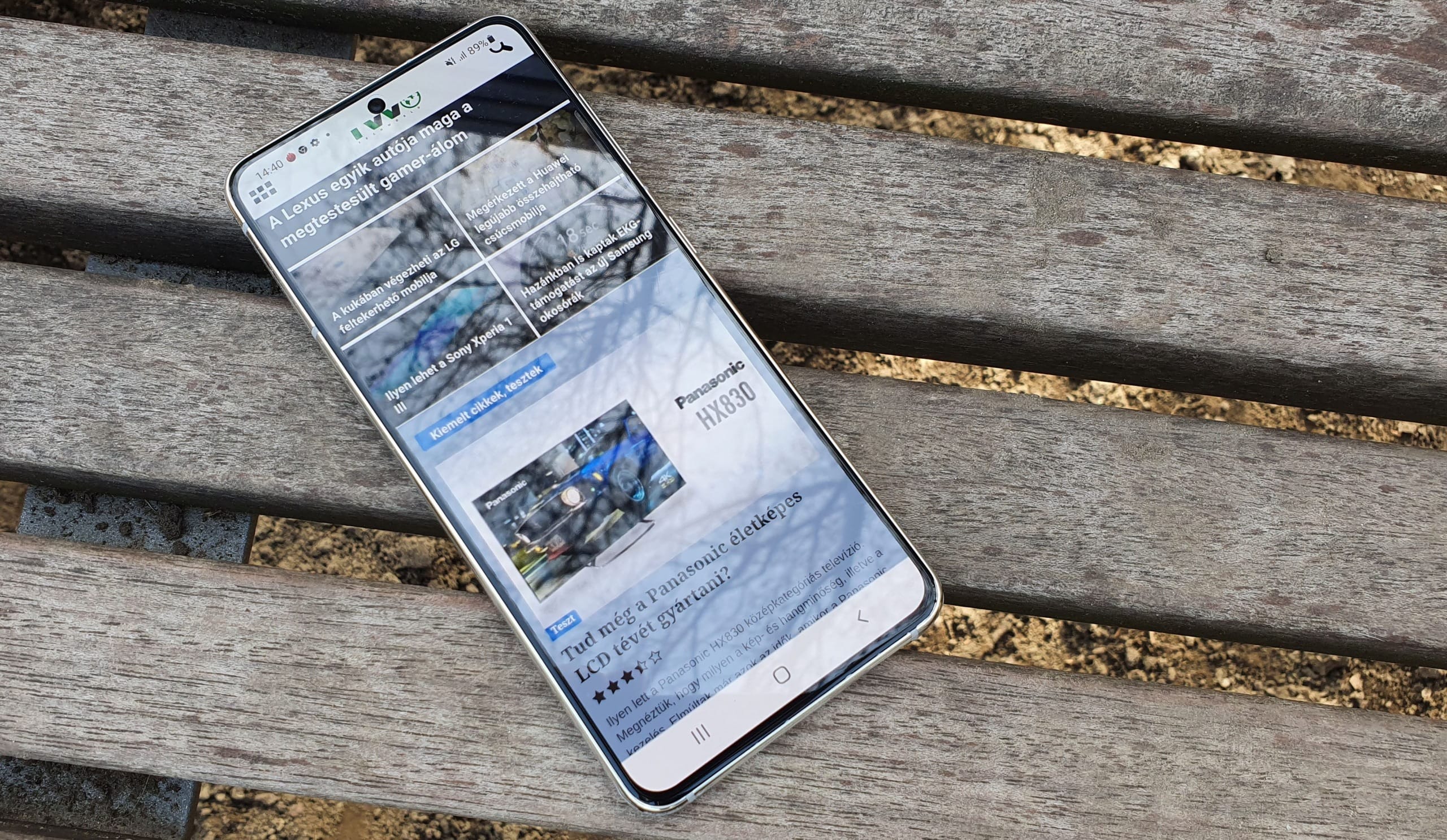 Samsung S21 teszt