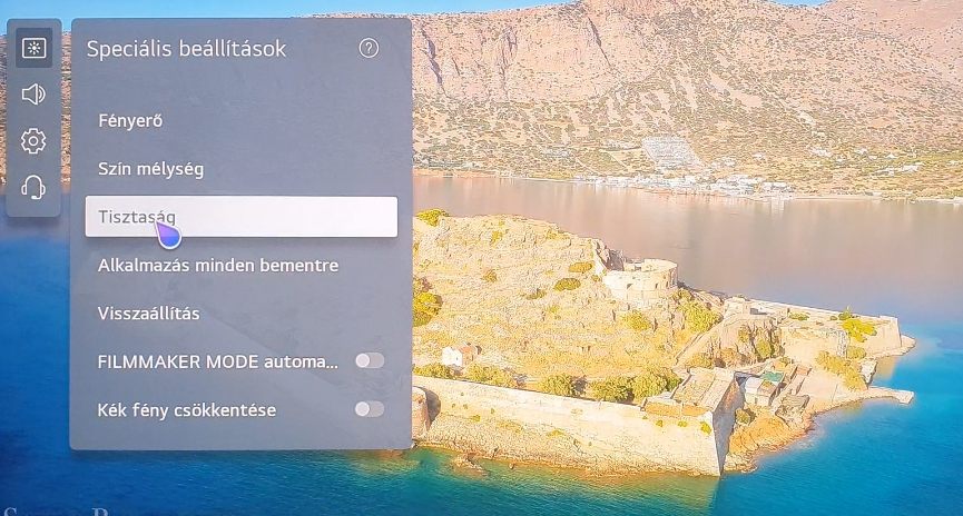 LG tv beállítás