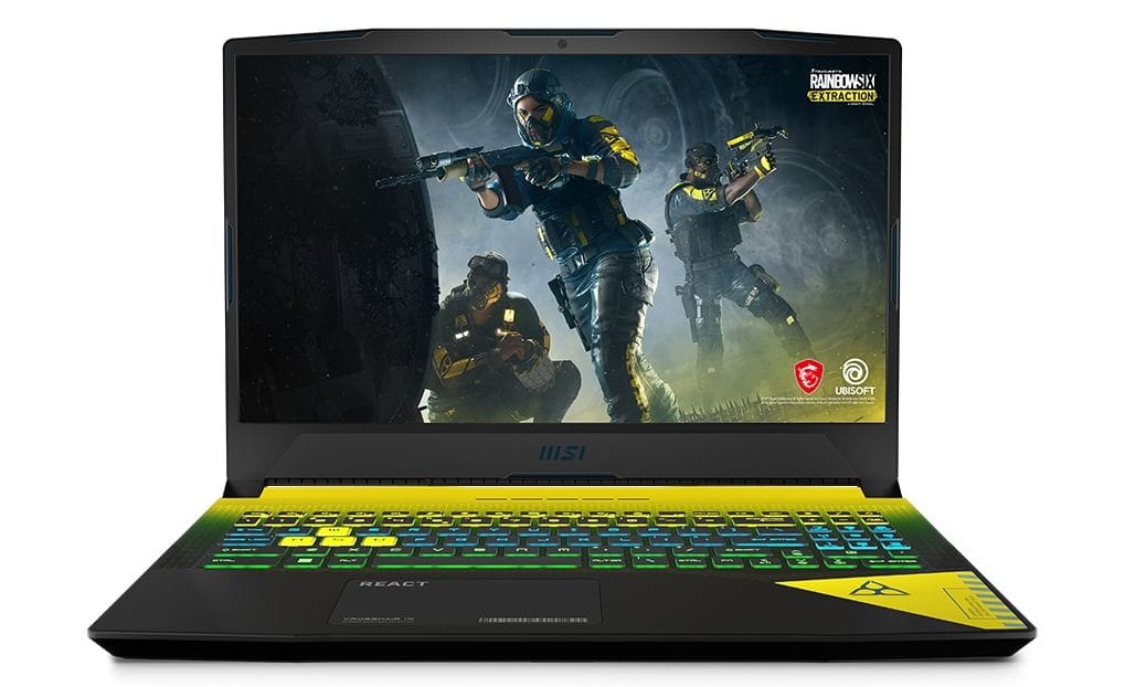 MSI Crosshair 15 Rainbow Six Edition