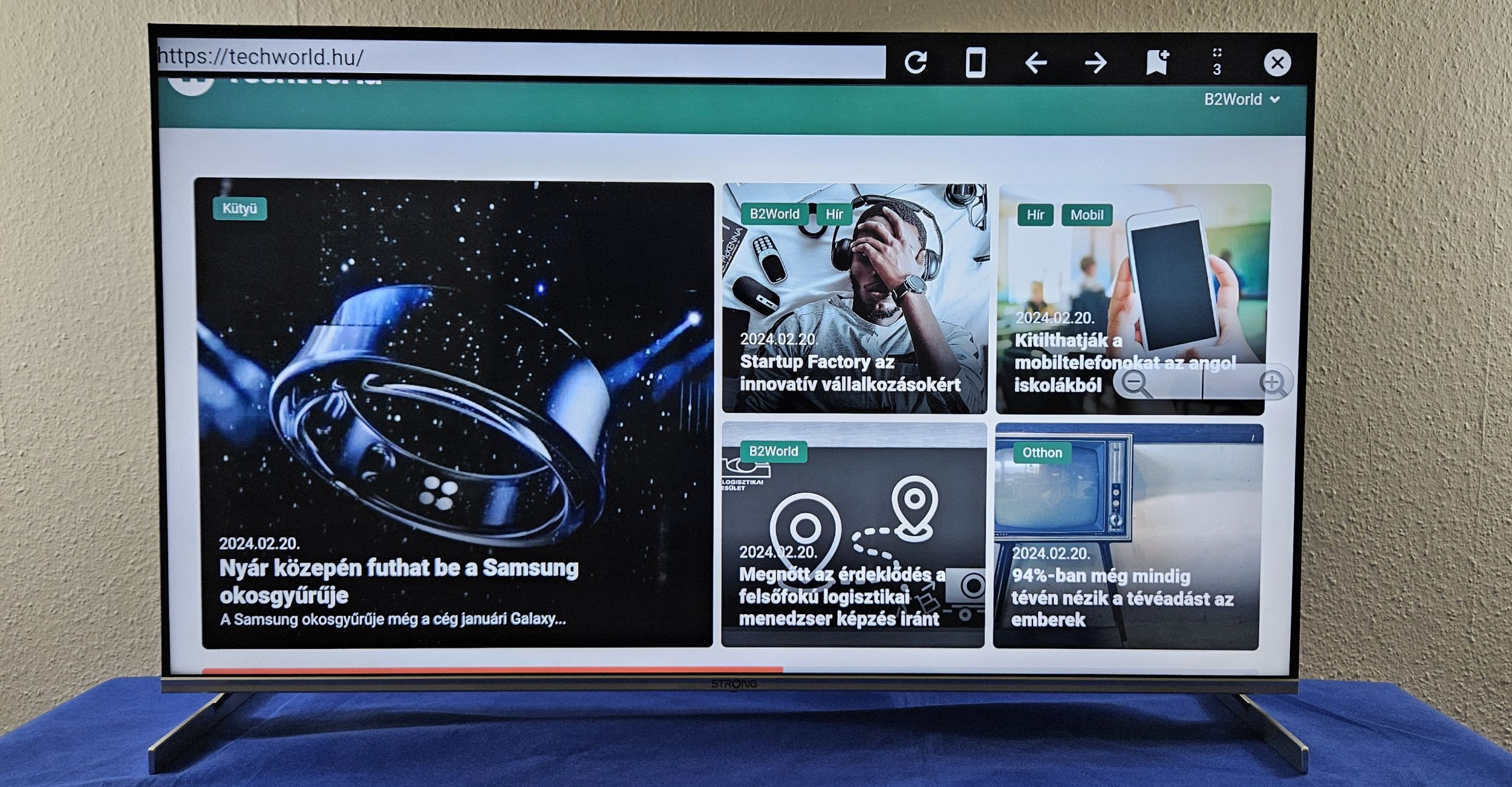 Strong QLED tv