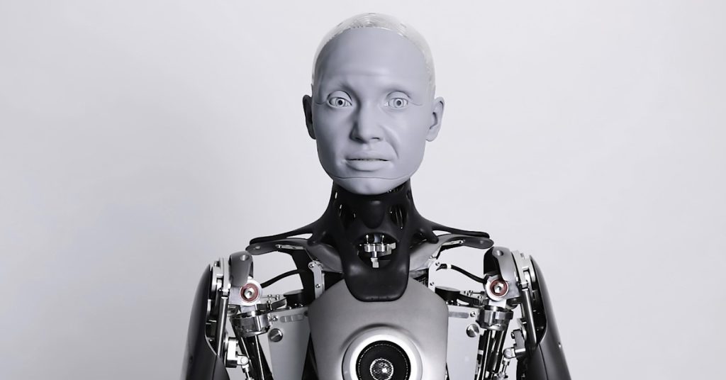 ameca robot rajz