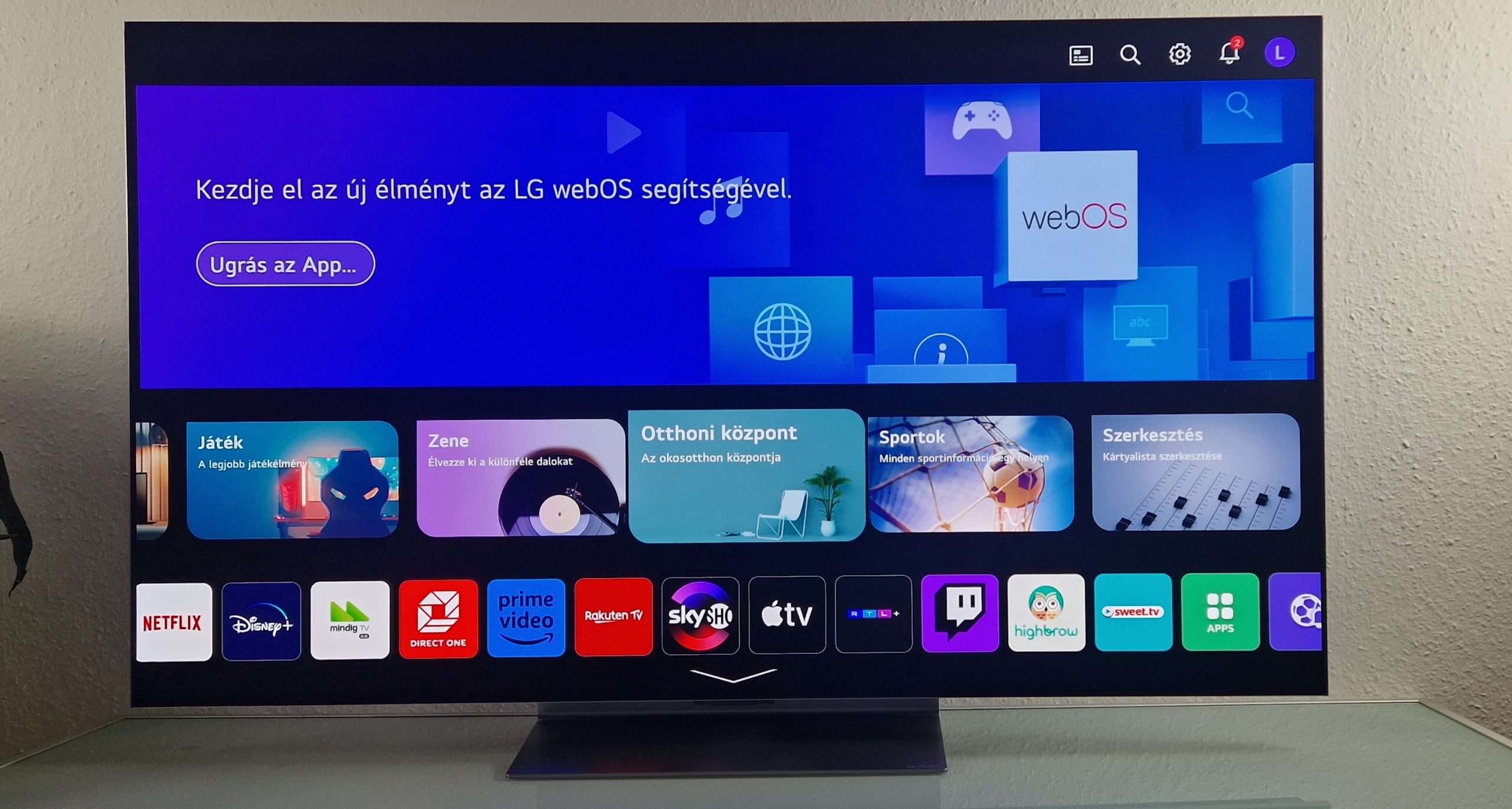 LG webos smart tv