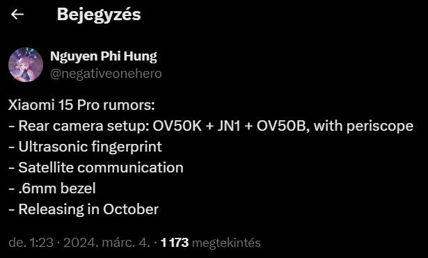 xiaomi 15 pro