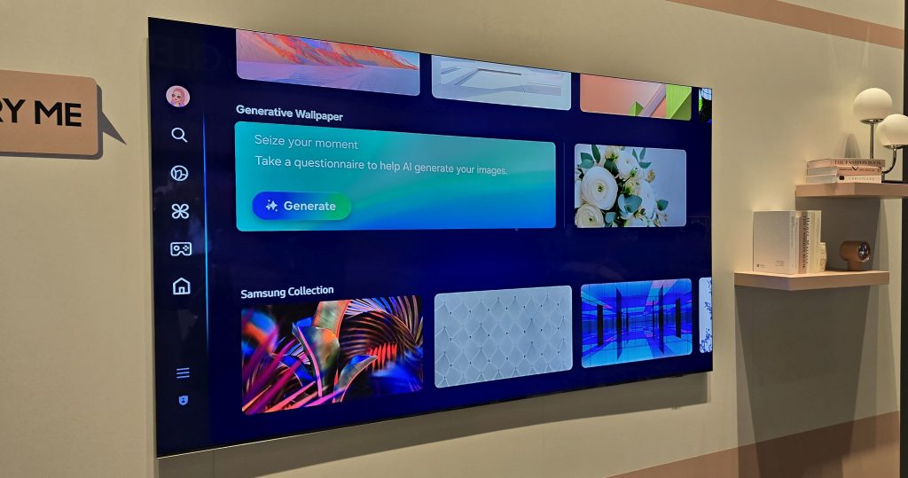 AI wallpaper Samsung tv