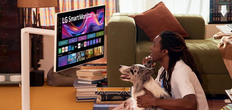 LG Smart Swing monitor