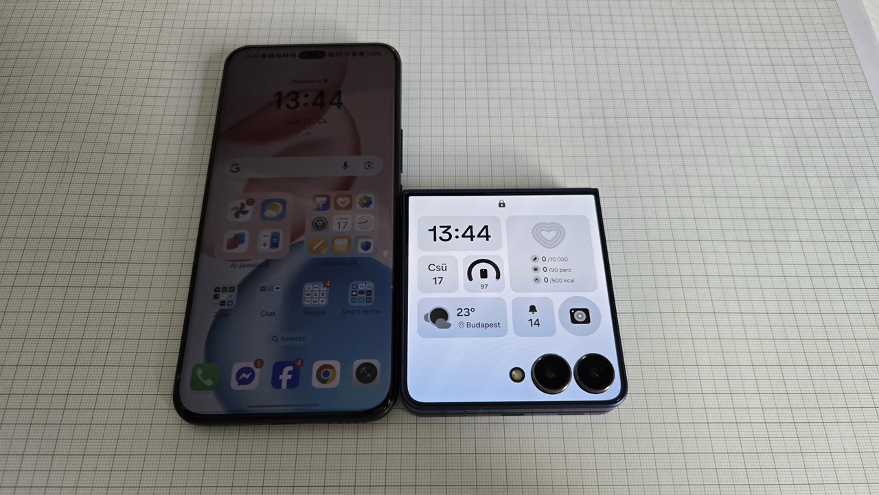 Samsung Galaxy Z Flip7 teszt