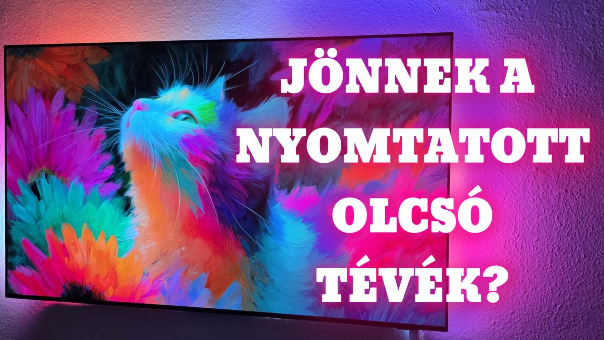 nyomtatott OLED
