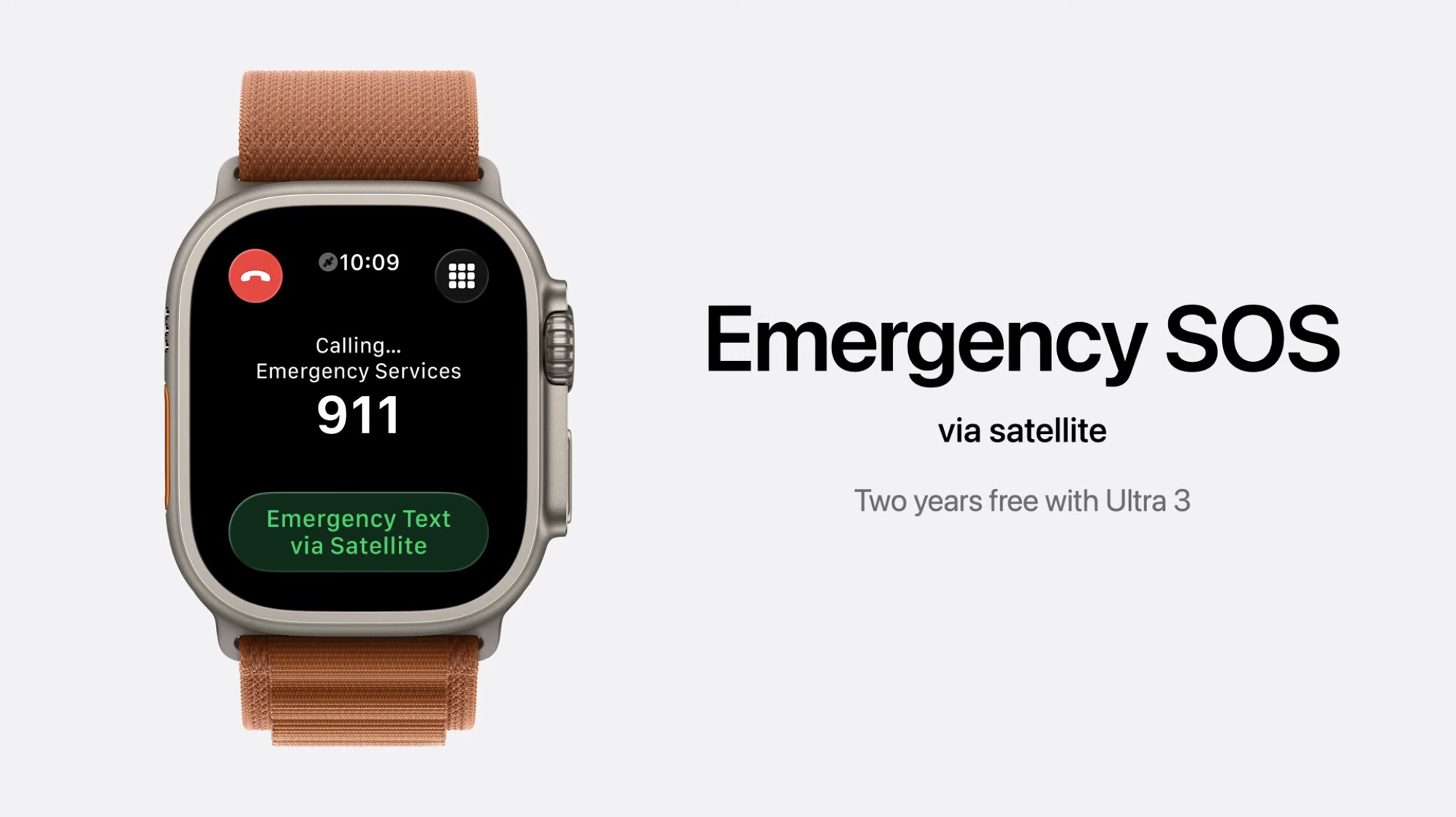Az Apple Watch Ultra 3 műholdon keresztül is képes segítséget kérni!