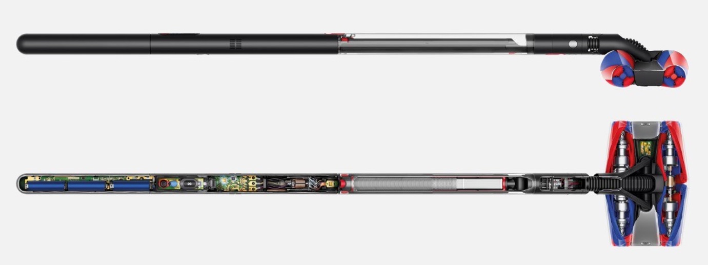 Dyson PencilVac – a világ legvékonyabb porszívója