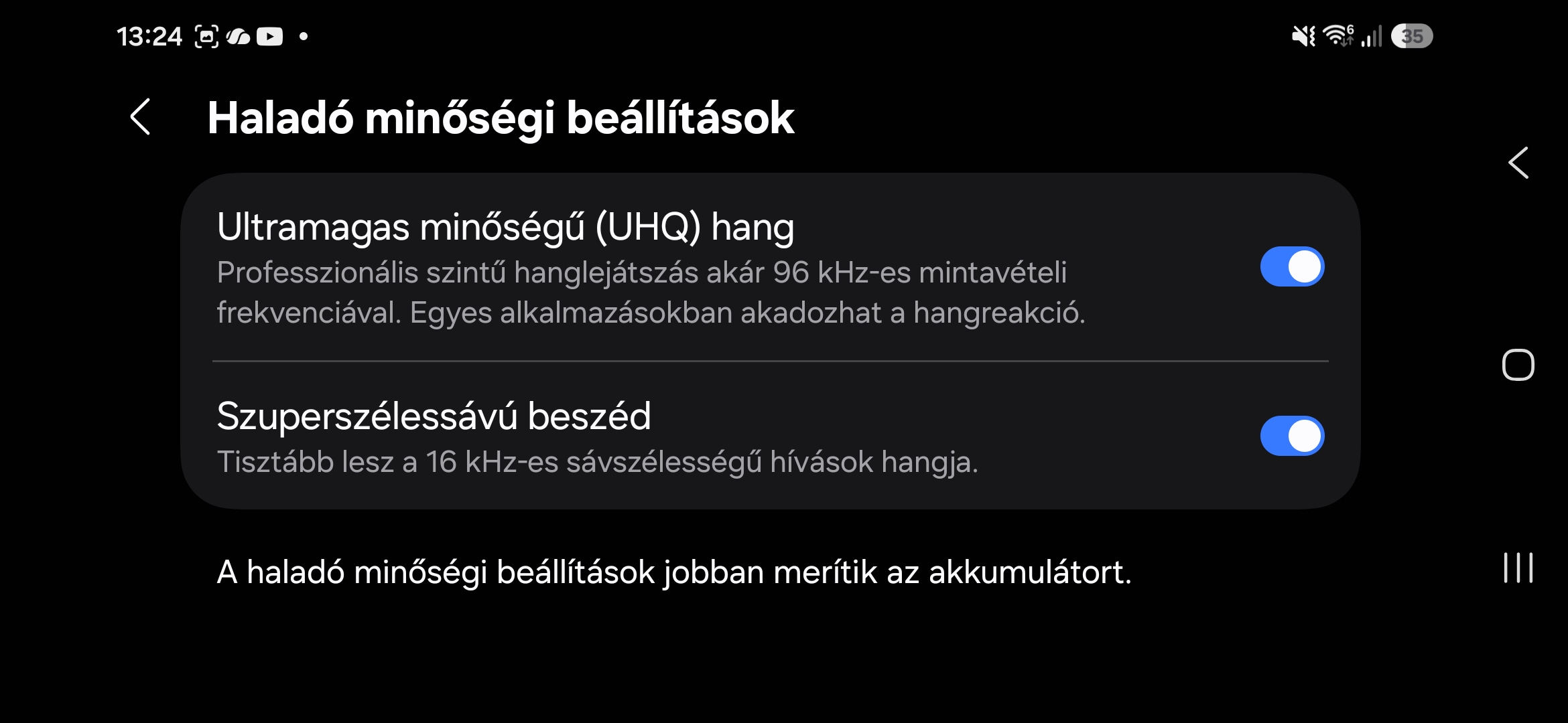 A Samsung mobilokkal jobban működik együtt.
