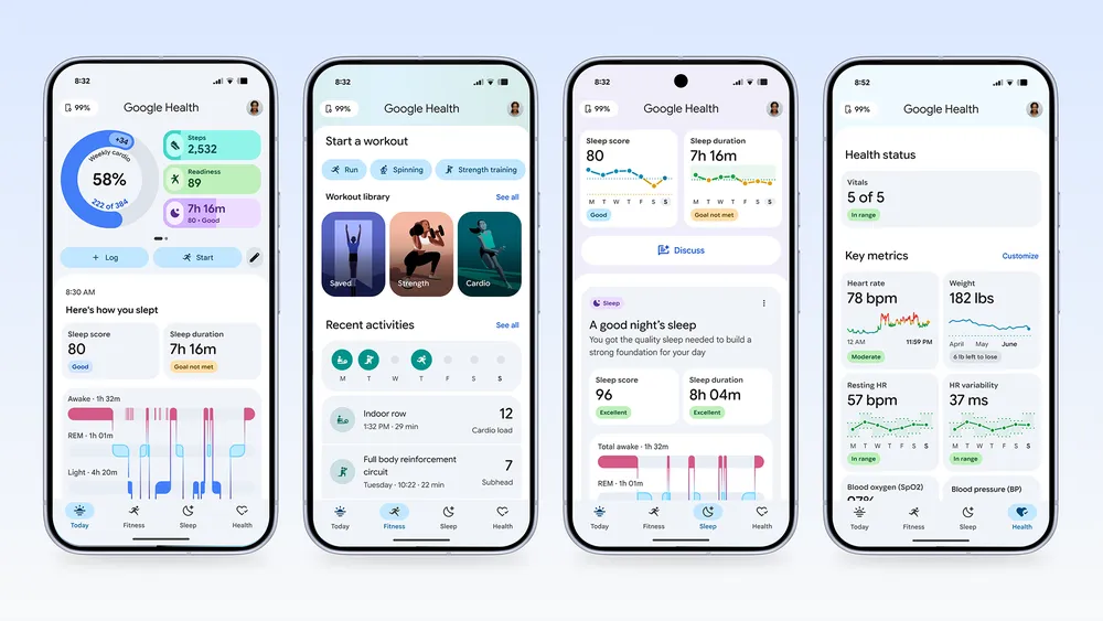 Május 19-től automatikusan frissül a Fitbit-alkalmazásod – és utána már Google Health alkalmazásnak hívják