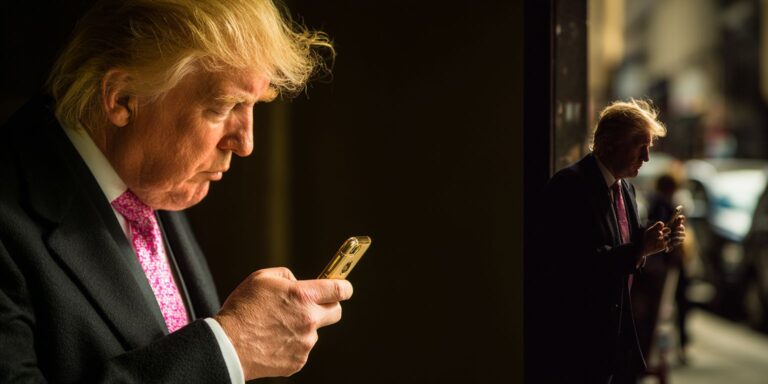 Trump nyito telefon