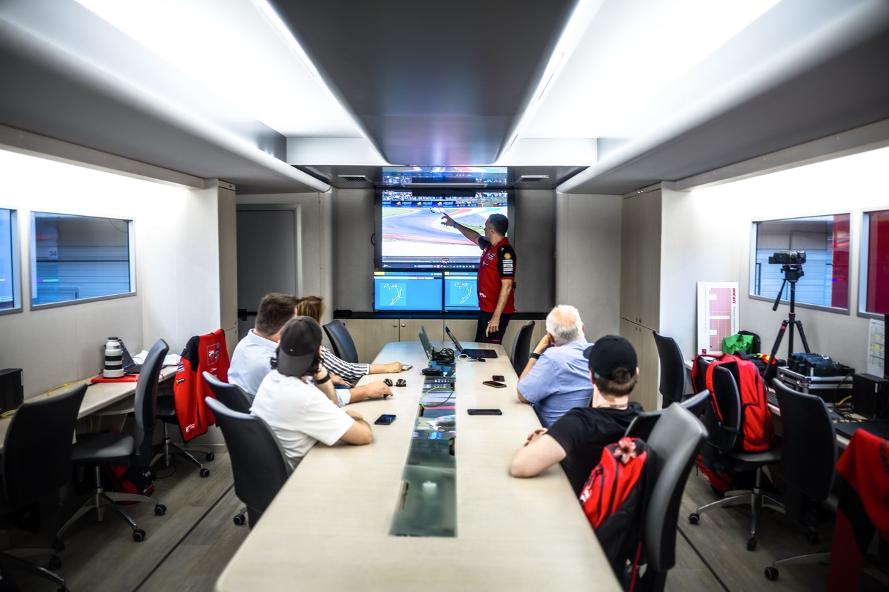 Nicolò Mancinelli, a járműfejlesztési menedzser Ducati