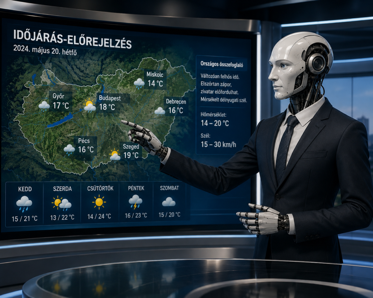 A generatív mesterséges intelligencia az időjárás-előrejelzés területén is forradalmi változást hozhat.