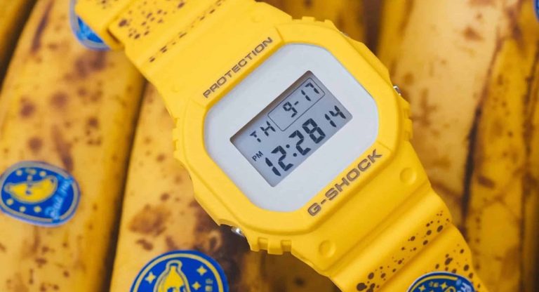 Banán óra Casio G-Shock