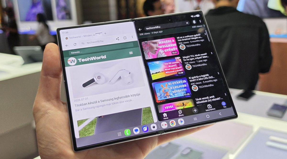 Samsung Galaxy Z Fold8 - iPhone Duo