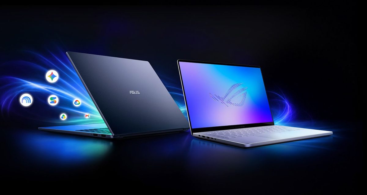 Asus laptop Google AI