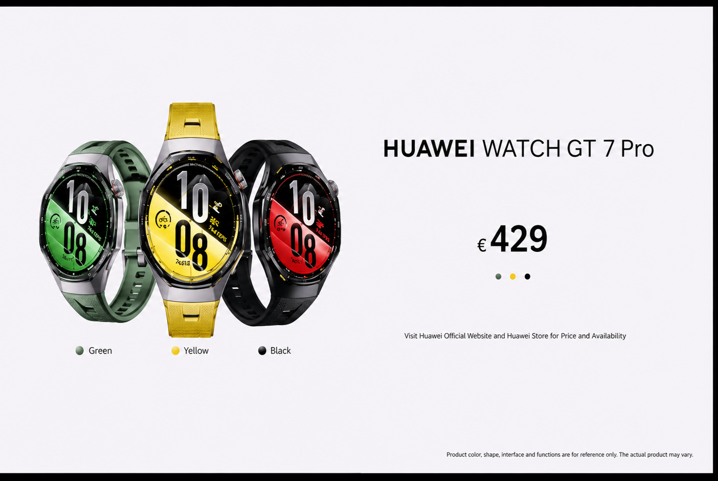 Az új Watch GT 7 Pro és az ára.