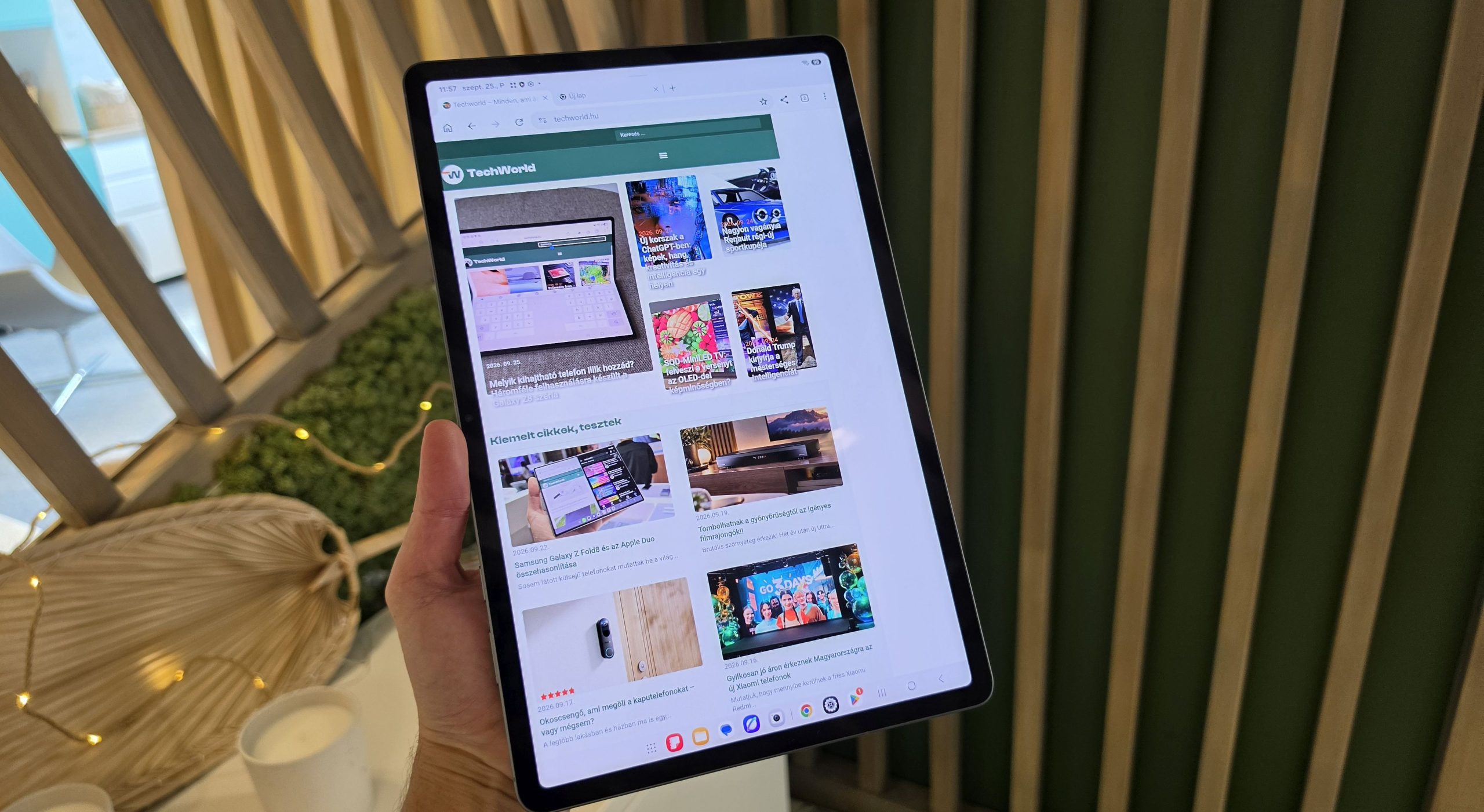 Samsung tablet
