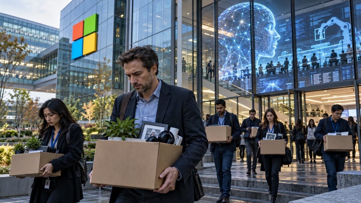 Microsoft, leépítés, ai