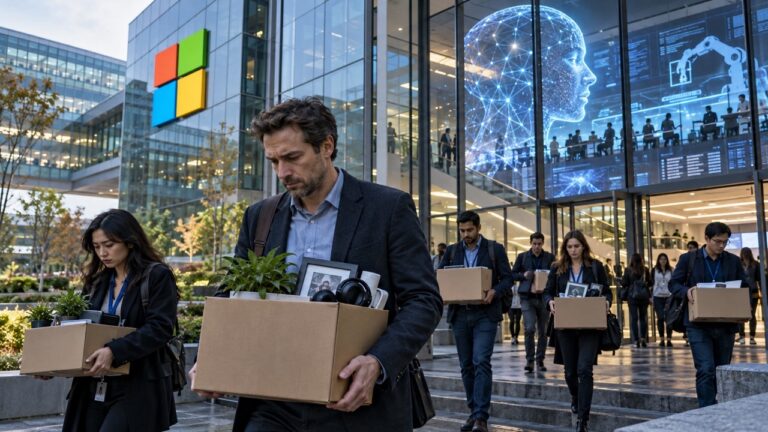 Microsoft, leépítés, ai